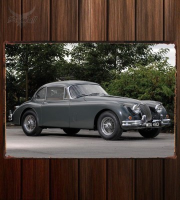 Металлическая табличка Jaguar XK150 Fixed Head Coupe